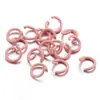 Anel de Abertura Tang Acessórios DIY Ouro Rosa Prata Anel Único Anel Aberto Pulseira de Miçangas Perler Anel Único de Conexão Enfeites Materiais Artesanais