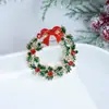 Broche Navideño Nuevo de Aleación 2026 para Mujer, Corsage de Papá Noel Europeo y Americano, Pin Accesorio de Regalo de Árbol de Navidad