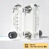 Medidor de Flujo de Gas Líquido Tipo Panel Em-6T Lzt Vidrio Rotor de Aire Flotador