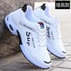 Atacado de fábrica sapatos masculinos de altura oculta couro impermeável resistente ao desgaste tênis antiderrapante sapatos de corrida de plataforma casuais masculinos
