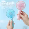 Ventilador Elétrico Mini USB de Alto Vento Transfronteiriço Pequeno Fresco Portátil Carregamento Desktop Portátil Pequeno Ventilador de Mão