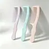 Pente Grande Espesso de Plástico para Uso Doméstico, Antiestático, Pente Doce e Fofo para Styling de Cabelo Feminino para Cabelos Cacheados e Longos, com Cabo, Pente para Couro Cabeludo