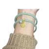 Pulsera de Cascabeles Colgante Flor Pequeña de Nafu de Perla Verano Antiguo Regalo para Novia Atracciones Pulsera para Combinar con Hanfu