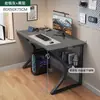 Escritorio de computadora, mesa de escritorio simple para vivienda de alquiler, escritorio para juegos, escritorio para oficina en casa, banco de trabajo, escritorio para dormitorio, escritorio de estudio
