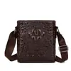Nova Bolsa Masculina Bolsa de Mão Padrão Crocodilo Grande Capacidade Multifuncional Ombro Moda Bolsa Masculina Mensageiro Bolsa Transversal