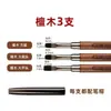 Pincel para Nail Art de Sândalo Transfronteiriço Caneta de Fototerapia Conjunto Cabeça Redonda Grande Cabeça Plana Grande Quadrada Redonda Manicure Extensão Cola Especial