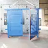 Compensador de aire con persiana de mine sin presión, compensador de aire de doble pala con ajuste equilibrado, ventana de aire con ajuste de volumen de aire de persiana para túnel subterráneo