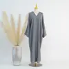 Cárdigan Elegante Holgado de Manga Larga con Bordado Loriya Talla Grande LR664
