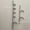 Ganchos Metálicos para Túneles de Mina, Ganchos de Hierro Ignífugos y Antiestáticos, Ganchos de Hierro Montados en la Pared de Túneles de Mina de Carbón