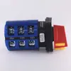 LW26-63/3S se puede usar como un interruptor de transferencia de 63A con bloqueo de pulsador unipolar para inversión/arranque de motor 380V, conmutación automática de doble fuente de alimentación