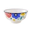 Vajilla de cerámica de estilo japonés para regalo Juego de tazones vajilla de porcelana azul y blanca juego de tazones de cerámica apertura simple evento de boda