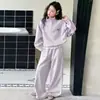 Conjunto de Sudadera para Niñas Primavera y Otoño Estilo 2026 Casual Niña Estilo Coreano Niños Medianos y Grandes Encaje Perla Moño Conjunto