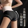 Ropa Interior Nueva de Cintura Alta para Mujer Primavera y Verano, Calzones Lisos de Seda Hielo, Control de Abdomen, Levantamiento de Glúteos, Pantalones Cortos Cómodos de Tallas Grandes