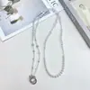 Corrente para Celular Transversal de Pérola de Cristal Iridescente de Luxo, Estilo Longo, Pode Ser Usada como Corrente de Mochila, Sensação de Alto Padrão, Atacado