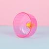 Roda de corrida para hamster silent runner Golden Bear roller pequeno médio grande brinquedo Novo transparente diâmetro 12cm