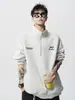 Moletom Pesado com Meio Zíper para Homem, Moletom de Outono e Inverno, Roupa de Baixo Masculina, Jaqueta Turtleneck Masculina de Manga Longa para Outono