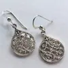 Huajie desea pendientes de gota huecos con forma de corazón de plata de ley 925, estilo europeo y americano, a la moda, para mujer, pendientes de vacaciones