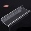 Amazon Estante de Almacenamiento de Acrílico sin Taladro para Baño Inodoro Transparente Montado en Pared Estante de Almacenamiento para Lavabo
