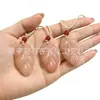 Colgante de flor de durazno de Xinjiang, colgante de Buda, candado de nube auspiciosa de flor de durazno, hebilla de paz de flor de durazno, colgante de jade de zorro de hoja