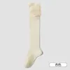 Calcetines hasta la rodilla para mujer para combinar con botas de montar, calcetines largos versátiles de color liso, algodón, absorbentes de sudor, transpirables, amigables con la piel, cómodos calcetines holgados
