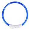 Venta caliente transfronteriza collar luminoso para perro gato LDE collar luminoso para mascotas collar luminoso de carga noche para perro collar noche