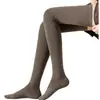 Joelheiras de Inverno, Meias Longas Grossas Quentes para Coxas, Meias Femininas de Terry Acima do Joelho, Polainas, Joelheiras, Zhuji