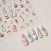 Adesivos de Nail Art em Relevo Adesivos de Unha Fofos Populares Fábrica Atacado Estilo Japonês Adesivos de Cogumelo Coelho 4065