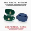 Adecuado para funda protectora de auriculares QCY MeloBuds N50, funda suave de silicona Bluetooth para orejas, caja vacía del compartimento de carga