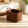 Cesta de almacenamiento popular transfronteriza para juguetes de mascotas, cesta de almacenamiento para el hogar, bolsa de almacenamiento de escritorio para snacks y artículos varios, cesta de almacenamiento