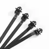 Bridas de Nylon Autocierre con Cabeza de Hongo para Arnés de Cableado Automotriz, Negras, Fuertes y Duraderas, para Fijación y Agrupación de Tuberías