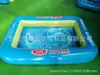 Fabricante Hecho a Medida Piscina Inflable Cuadrada de PVC con Anillo Único Piscina de Pesca de Juguete Inflable Cuadrada para Niños Piscina de Arena