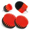 Set de Cepillos Limpiadores Eléctricos de Cuatro Piezas del Fabricante en Stock 2/3.5/4/5 pulgadas Cepillos de Limpieza para el Hogar y el Coche, Compatible con Taladros Eléctricos