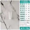 Ponto de Venda Vazio Álcool em Gel Lubrificação Banho Shampoo Garrafa Vazia Cuidados com a Pele Mangueira Transparente Garrafa Pequena de Viagem