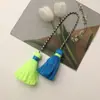 Adornos de Borla Coloridos de Doble Punta Estilo Chino Accesorios DIY Colgantes Pequeños para Bolsos Borlas para Ropa Cheongsam Venta al por Mayor