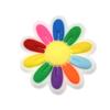 Amor y paz PVC plástico blando gota de plástico hebilla decorativa removible zapatos con agujeros flor hebilla para zapato accesorios DIY transfronterizos punto