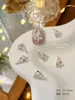 2025 Nueva Joyería de Aleación para Arte de Uñas Diamante Perla Árbol de Navidad Accesorios para Uñas Decoración de Uñas Portátil Venta al por Mayor