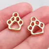 20 Tipos de Colgantes de Perro Mascota Animal, Pata de Perro, Plato de Perro, Letra Corazón Pendientes DIY, Collares, Llaveros, Accesorios de Joyería