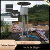 Como a Tocha de Biogás É Boa no Aterro Sanitário na Fazenda Enterrada Estrutura da Torre Química da Tocha de Biogás