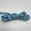 Nova Corda Redonda Preta com Pontos Pretos de Poliéster Grosso 5mm Paracord para Moletom, Calça, Chapéu, Cadarços, Cordão de Bolsa DIY