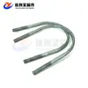 Abrazadera Plana en Forma de U Abrazadera de Tubo en Forma de U Perno de Fijación de Tubería Perno Totalmente Roscado Galvanizado en Caliente en Forma de U para Energía de Alto Voltaje