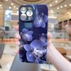 Funda para teléfono móvil Apple 11 con diseño de pétalos de pulsera morada de moda, compatible con iPhone 14 Pro Max con todo incluido.