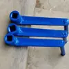Accesorios para Máquinas Elevadoras: Llave de compuerta de agua tipo tornillo de rotación lateral accionada manualmente, hexagonal, cuadrada, redonda