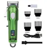 Novo cortador de cabelo elétrico com display digital LCD transfronteiriço para salões de beleza, corte de cabelo, raspagem e gravação