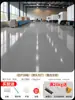 Pintura para piso autonivelante de arena de color epóxico imitación mármol impermeable resistente al desgaste taller hogar piso de cemento piedra de micro-molienda pintura