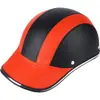 Capacete para Carro Elétrico Masculino e Feminino Verão Bicicleta Meio Capacete Leve Esportivo Capacete Scoop Protetor Solar Quatro Estações Universal Simples Capacete Chapéu