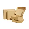 Cajas para avión de lotes pequeños cajas de papel pequeñas cajas para empaque de ropa interior blanca cajas rectangulares planas cajas de papel para envío express Taobao