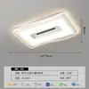 Lámpara de Techo LED para Sala de Estar con Protección Ocular de Espectro Completo 2025 Nueva Lámpara Moderna Simple Paquete para Toda la Casa Lámpara de Zhongshan