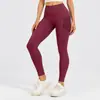 Pantalones de Yoga Rayados de Cintura Alta Levanta Glúteos Ropa Deportiva Fitness Exterior Control de Abdomen Adelgazantes Trasero de Durazno Piel de Tiburón