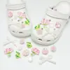 Nuevo Estilo Mismo Estilo Xiaohongshu Flor Lazo Decoración de Zapato DIY Desmontable Hebilla Decoración de Zapato Crocs