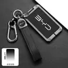 Estuche para llave de tarjeta BYD Han EV Tang dmi song pro Qin plus dolphin coche yuan sello NFC hebilla de tarjeta carcasa